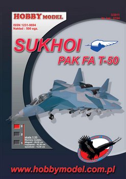 Sukhoi PAK FA T-50 (Hobby Model 104)