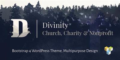 ThemeForest - Divinity v1.3.0 - Church, Nonprofit, Charity Events & Donations Bootstrap 4 WordPre...