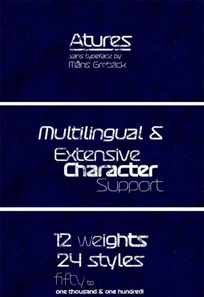 Atures Font Family