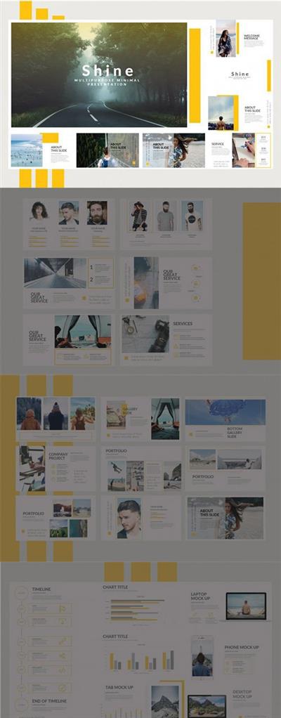Shine Powerpoint Template