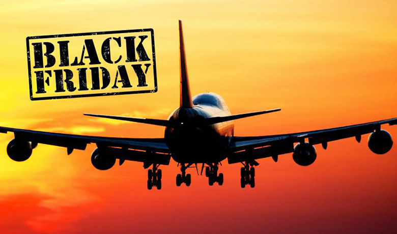 Black Friday: скидки авиакомпаний!