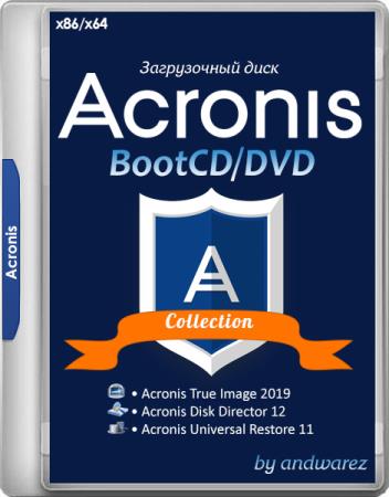 Acronis BootCD/DVD by andwarez 27.11.2018 (x86/x64/RUS)