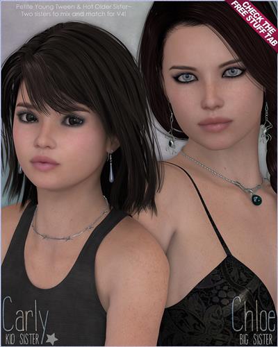 Sabby-Sisters II Carly & Chloe