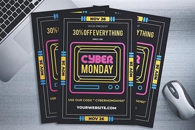 PSD Cyber Monday Sale Flyer
