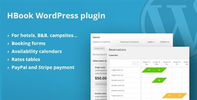 CodeCanyon - HBook v1.8.6 - Hotel booking system - WordPress Plugin - 10622779 - NULLED