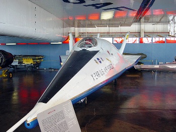 Martin X-24B Lifting Body Walk Around