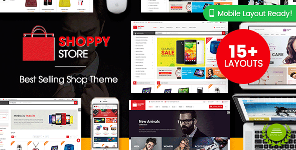 ThemeForest - ShoppyStore v3.3.3 - Multi-Purpose Responsive WooCommerce Theme (15+ Homepages & 3 ...