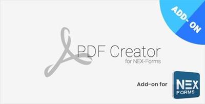 CodeCanyon - PDF Creator for NEX-Forms v7.2 - 11220942
