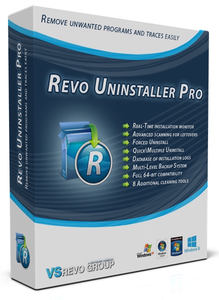 Revo Uninstaller Pro 3.2.1 / 4.0.5 + Free 2.0.6 RePack+portable