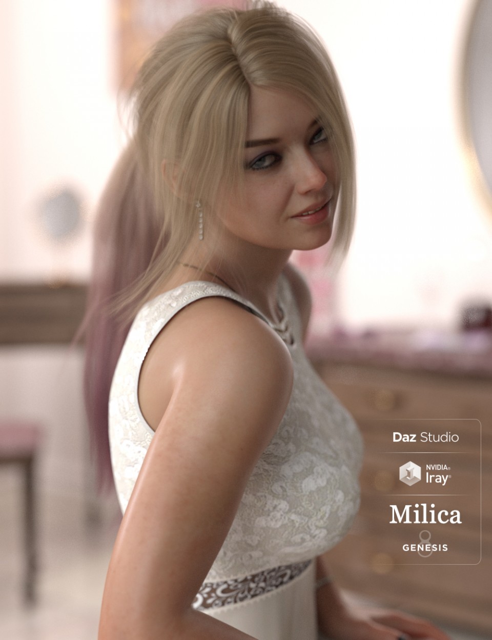 Milica HD For Genesis 8 Female