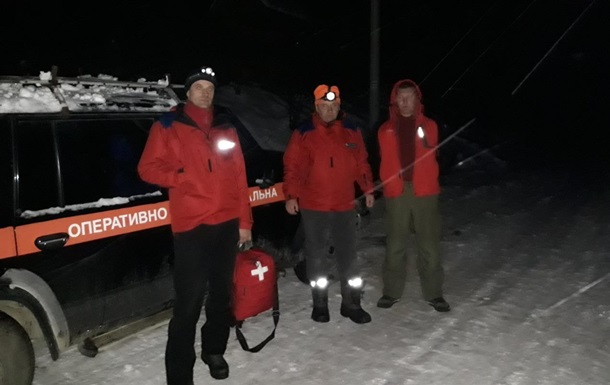 В Карпатах нашли потерявшихся лыжников