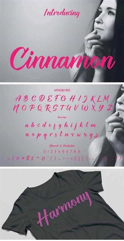 Cinnamon OTF, TTF Font