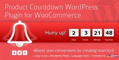 CodeCanyon - Product Countdown WordPress Plugin v4.2.4 - 4929462