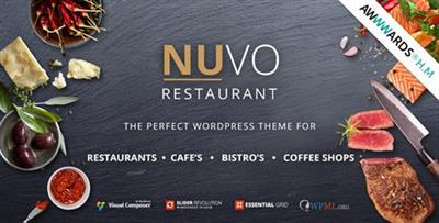 ThemeForest - NUVO v6.0.9 - Cafe & Restaurant WordPress Theme - 9001349