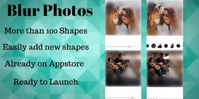 CodeSter - Blur Photos v1.0 - iOS App Source Code - 7100