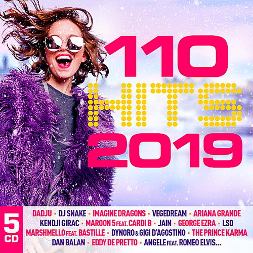 110 Hits 2019 (5CD) (2018)