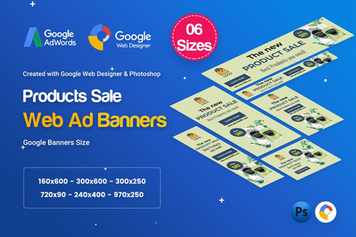 Product Sale Banners Ad D31 - Google Web Design - QJEQ4U