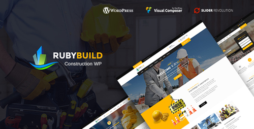 ThemeForest - RubyBuild v1.4 - Building & Construction WordPress Theme - 20766884