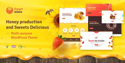 ThemeForest - Sweet Mielo v1.3.1 - Honey Production, Beekeeping and Sweets Delicious WordPress Theme - 22428613