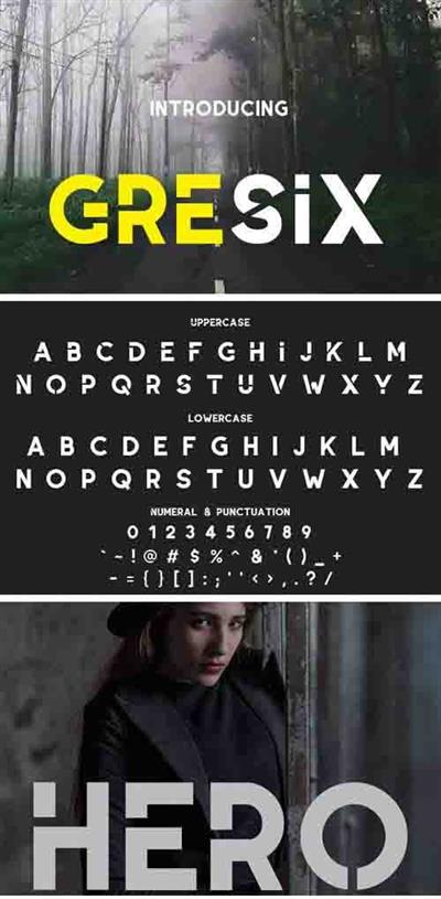 Gresix Font